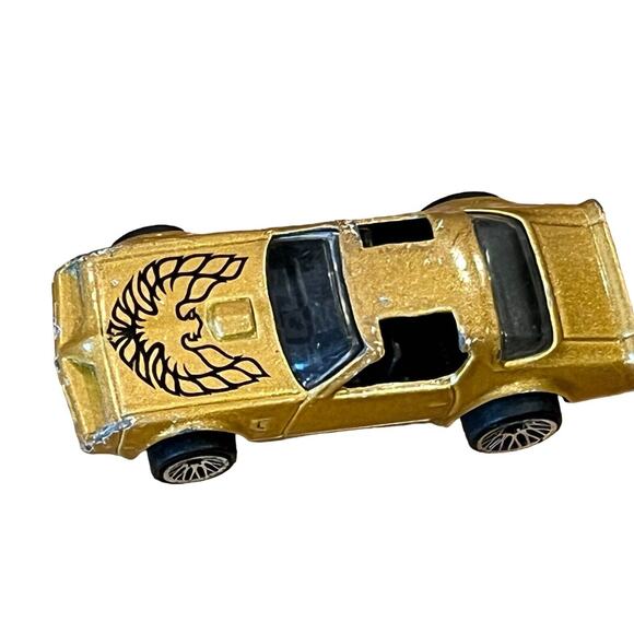 1977 Hot Wheels Pontiac Trans Am Gold Sparkly with T Top Vintage - Picture 2 of 5